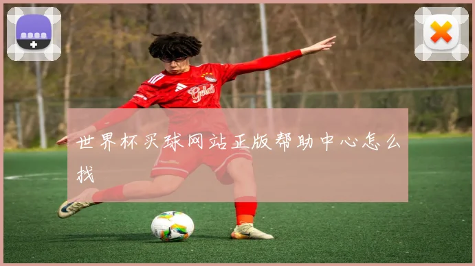 世界杯买球网站正版帮助中心怎么找